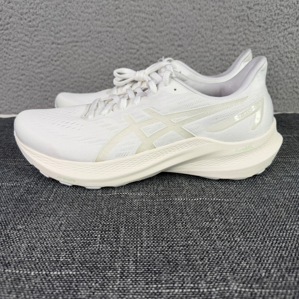 ASICS GT-2000 12 Women Size 11 White Cream Running Shoes 1012B506 NWT - Picture 4 of 11